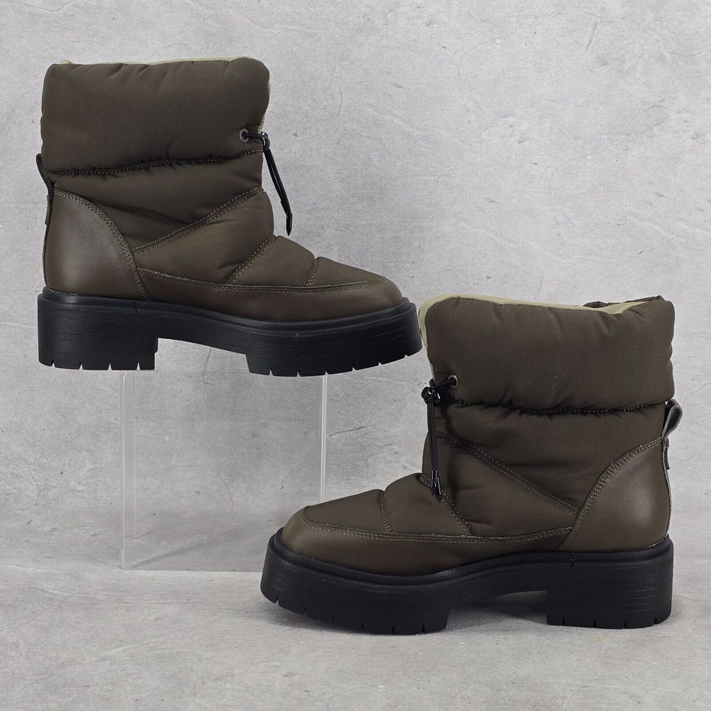 Sam Edelman Lakyn Puffer Boots Alpine Dark Green Women's‎ 7.5 M - Picture 7 of 12